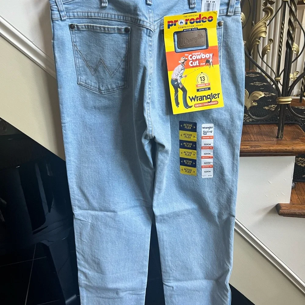 Wrangler NWT Cowboy Cut ProRodeo Competition Jeans.32 x 34 original fit. Flex - Picture 4 of 9